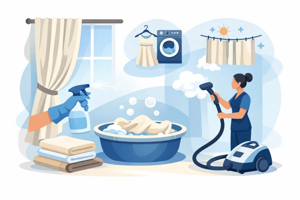 Best Curtain Cleaning Methods for Fine Fabrics