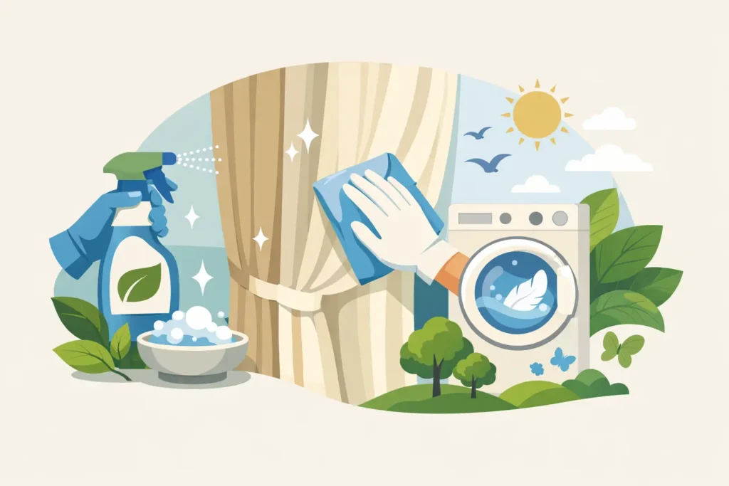 Eco Friendly Curtain Cleaning That Protects Fine Fabrics