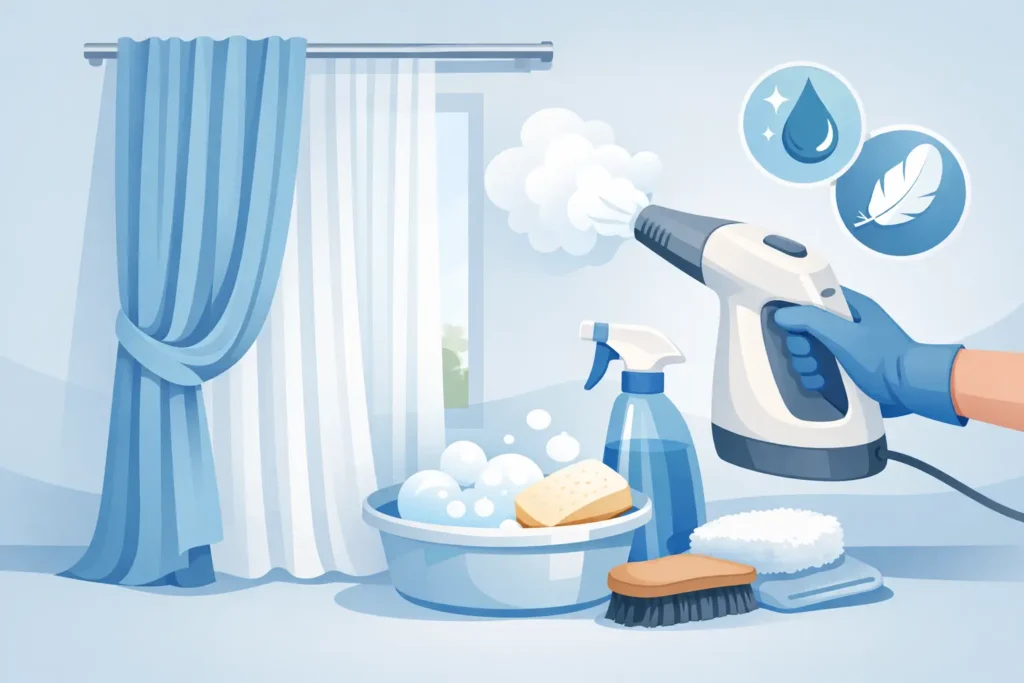 Fabric Safe Curtain Cleaning Guide for Fine Drapes