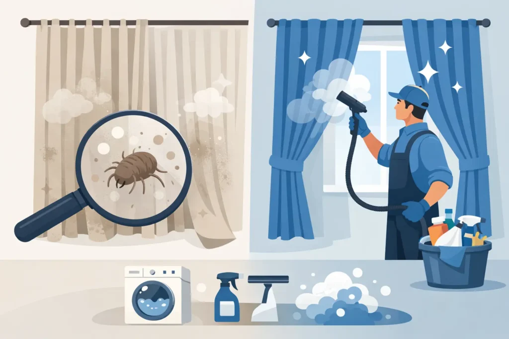 7 Signs Curtains Need Professional Cleaning