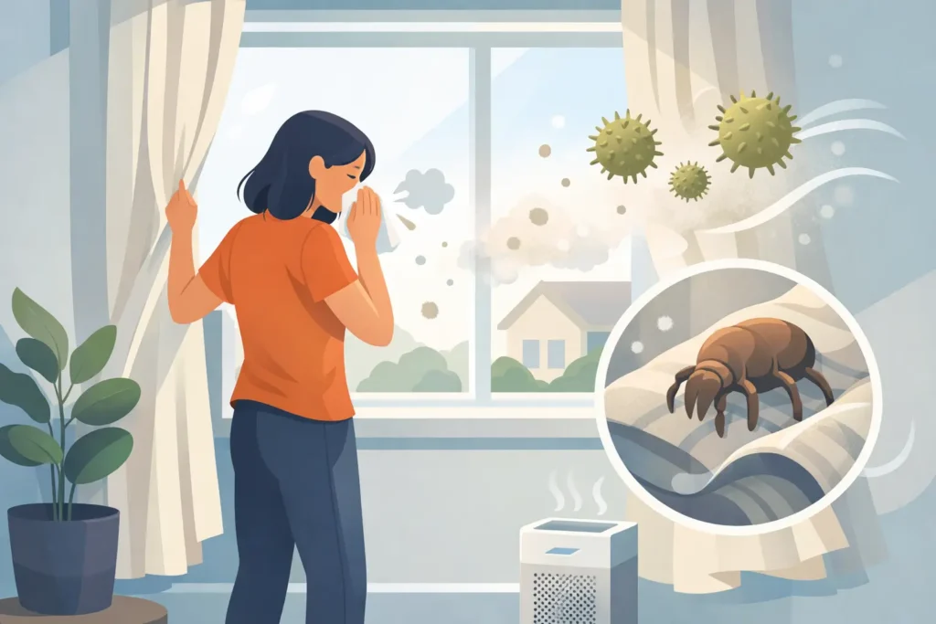 Can Curtains Trigger Allergies in Your Home?