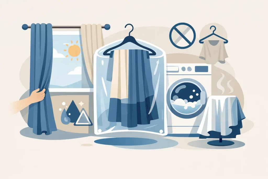 Can Curtains Be Dry Cleaned? What to Know