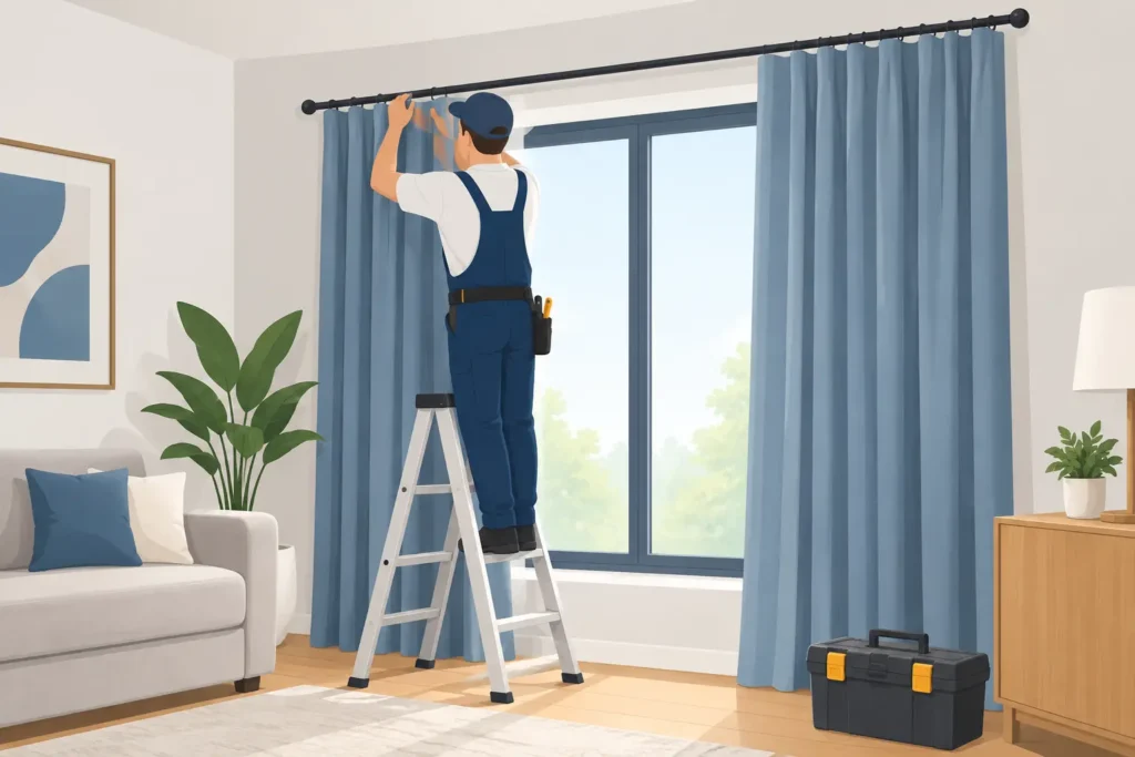 Your Guide to Curtain Reinstallation Service